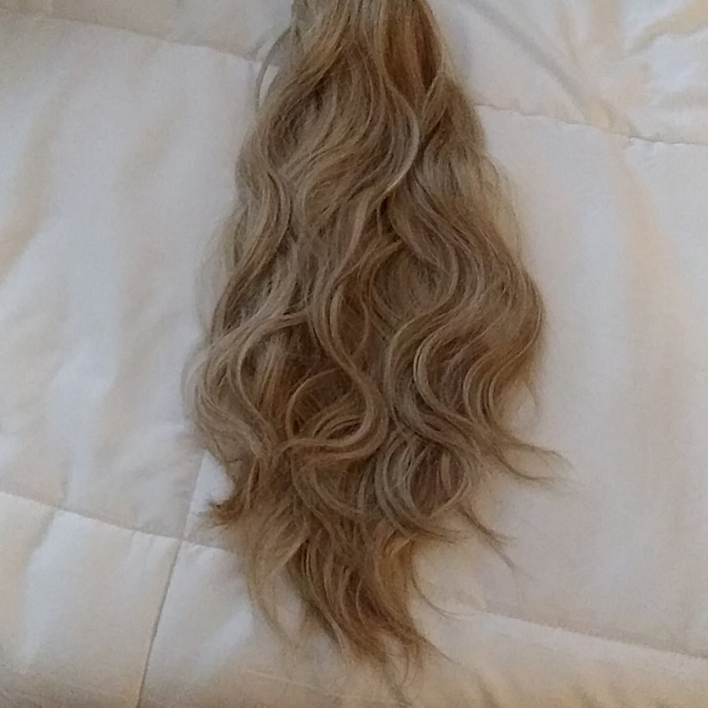 Small claw clip hair extension